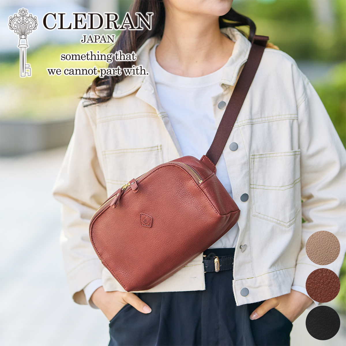 CLEDRAN クレドラン TANTE タンテ ボディバッグ CR-CL3808