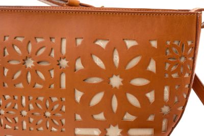 genten ゲンテン Sail Cut Work セイルカットワーク ショルダーバッグ 44587