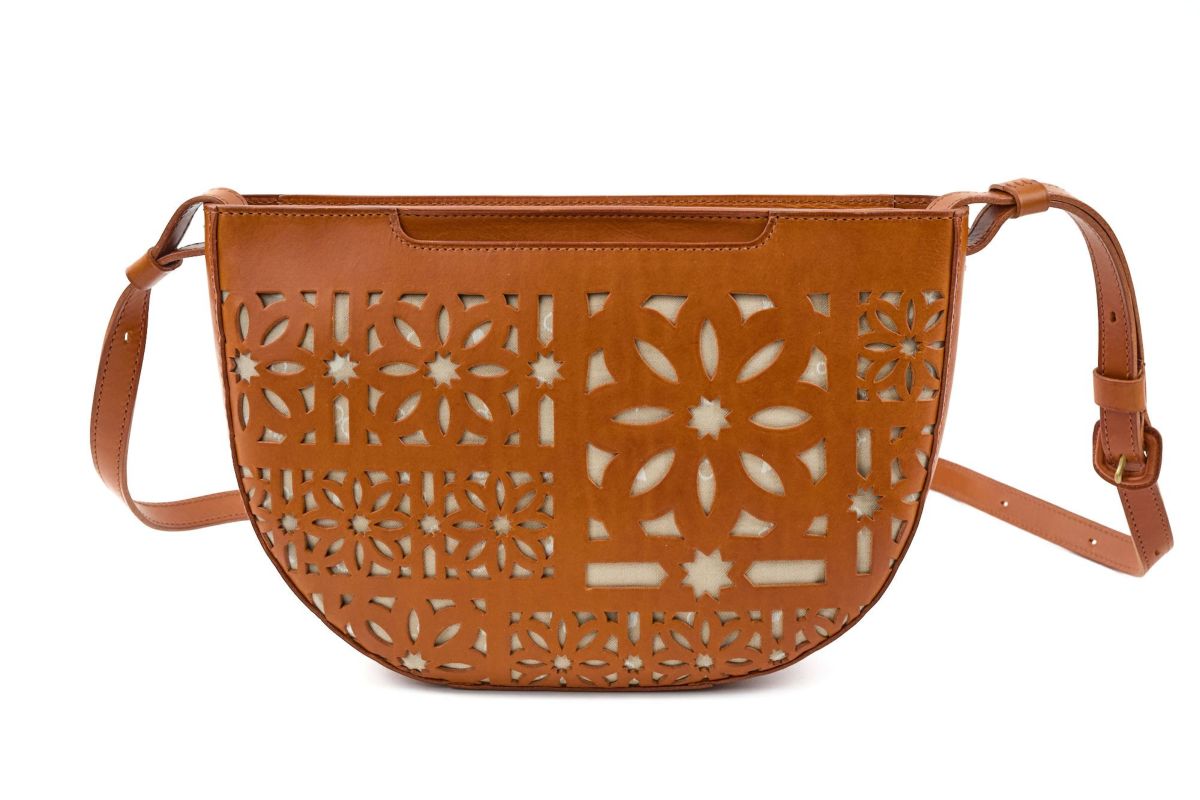 genten ゲンテン Sail Cut Work セイルカットワーク ショルダーバッグ 44587