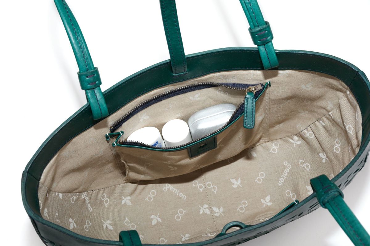 genten ゲンテン Sail Cut Work セイルカットワーク トートバッグ 44585