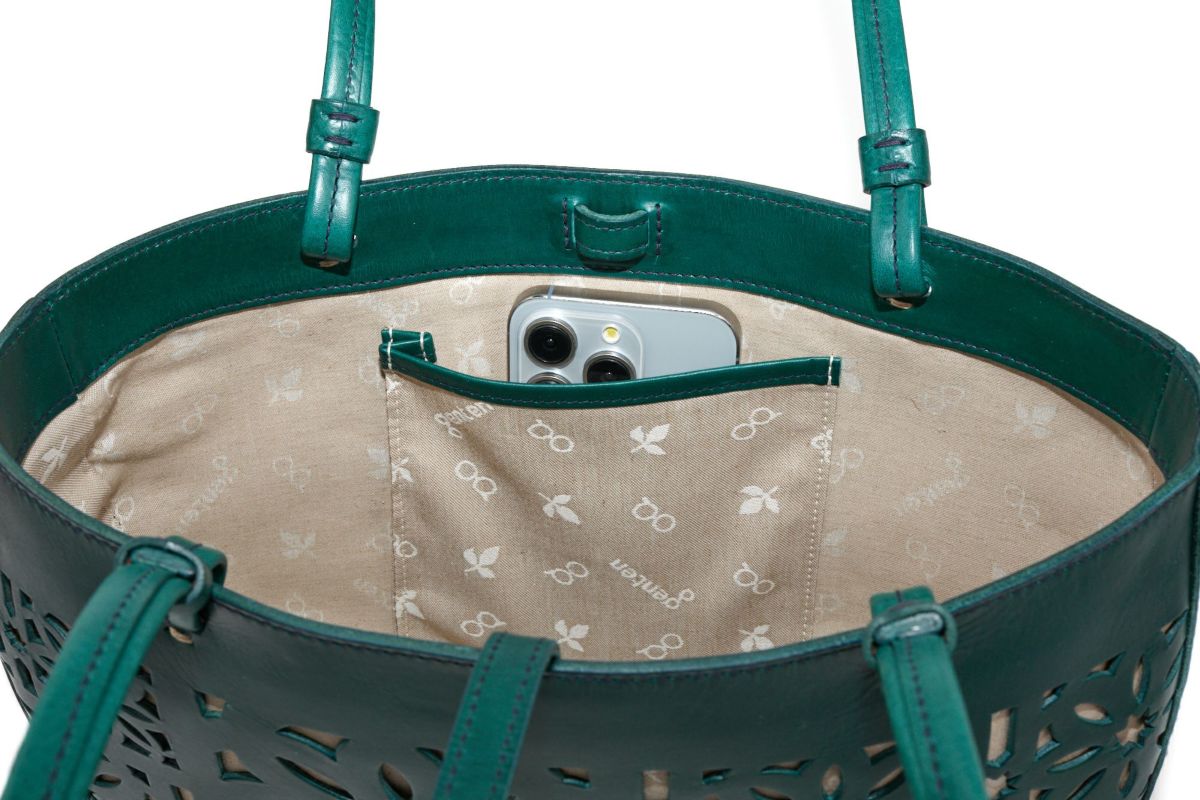 genten ゲンテン Sail Cut Work セイルカットワーク トートバッグ 44585