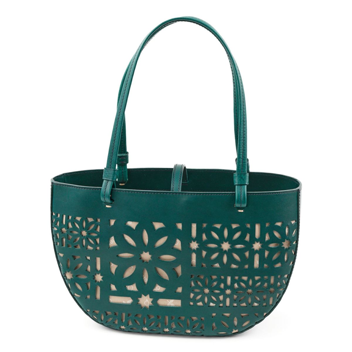 genten ゲンテン Sail Cut Work セイルカットワーク トートバッグ 44585