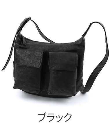 genten ゲンテン ゴートシュリンク ショルダーバッグ 44637