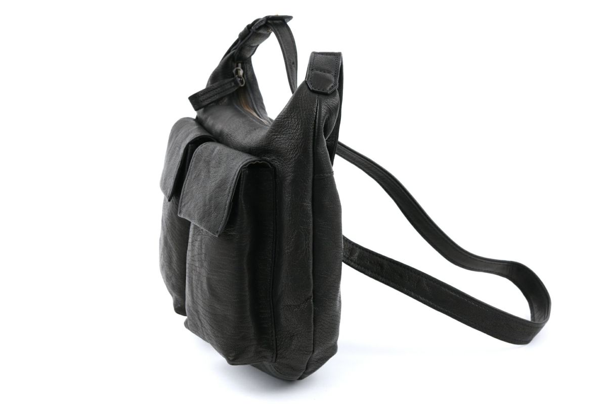 genten ゲンテン ゴートシュリンク ショルダーバッグ 44637