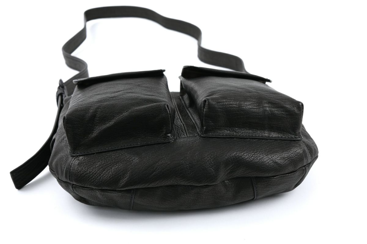 genten ゲンテン ゴートシュリンク ショルダーバッグ 44637