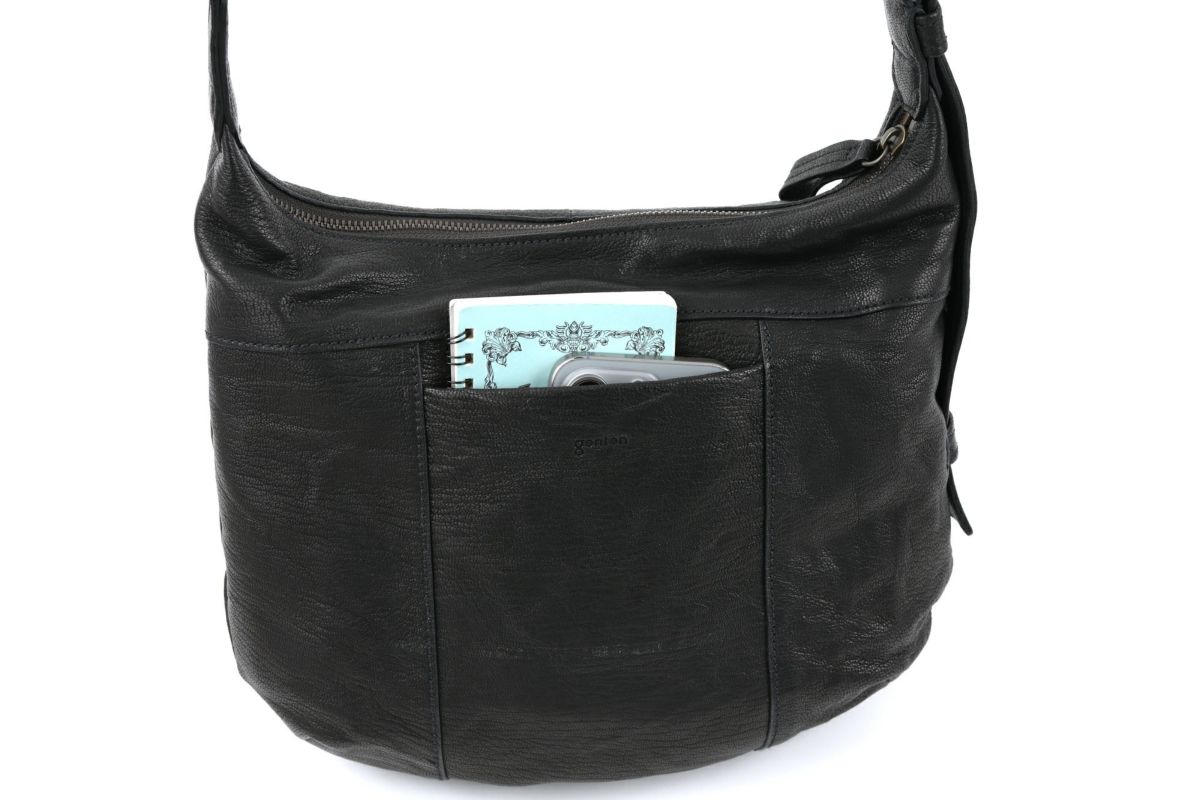 genten ゲンテン ゴートシュリンク ショルダーバッグ 44637