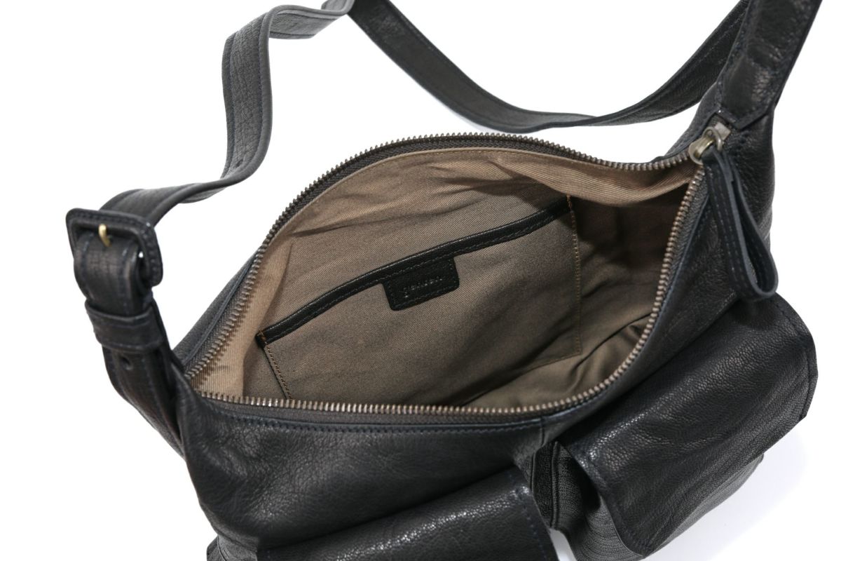 genten ゲンテン ゴートシュリンク ショルダーバッグ 44637