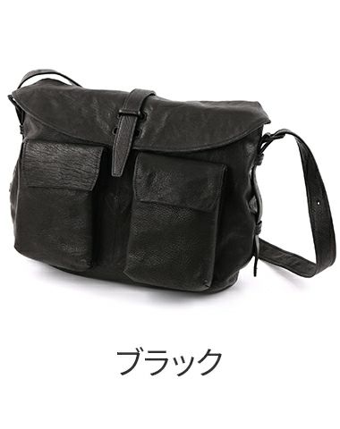 genten ゲンテン ゴートシュリンク ショルダーバッグ 44635