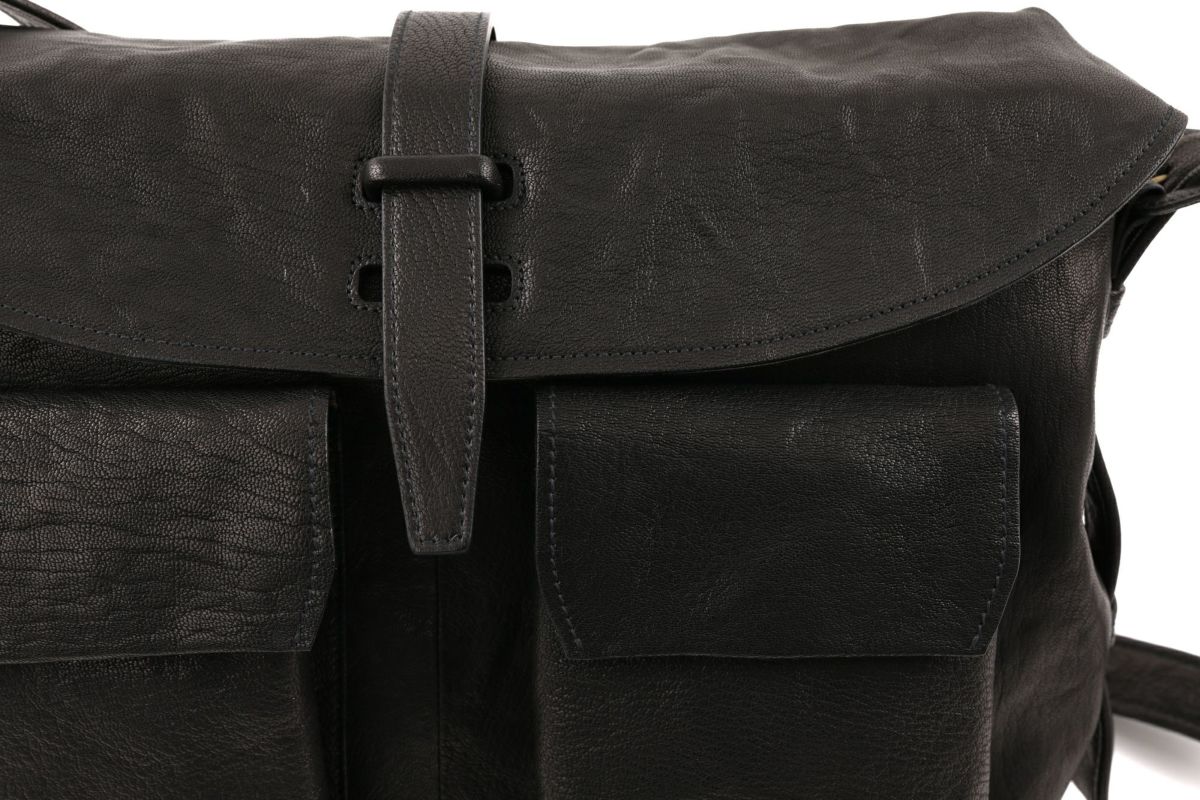 genten ゲンテン ゴートシュリンク ショルダーバッグ 44635