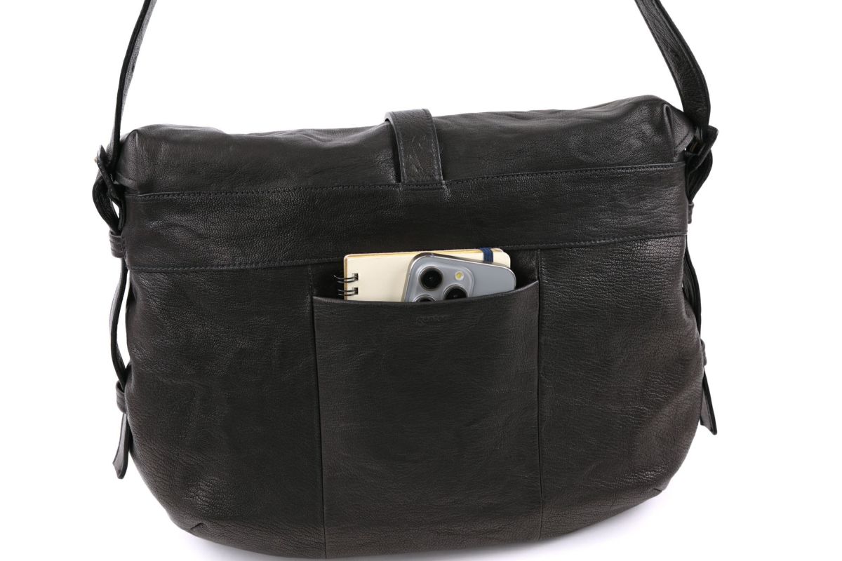 genten ゲンテン ゴートシュリンク ショルダーバッグ 44635