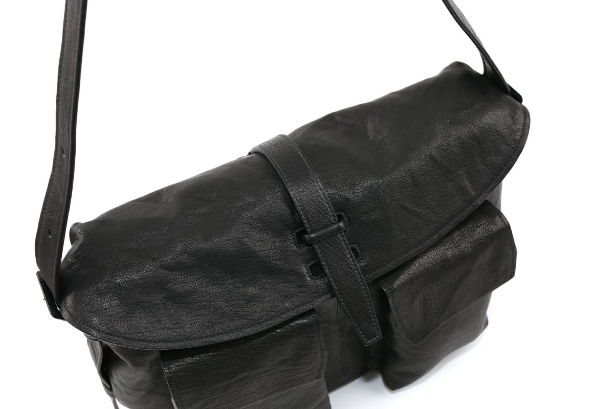 genten ゲンテン ゴートシュリンク ショルダーバッグ 44635