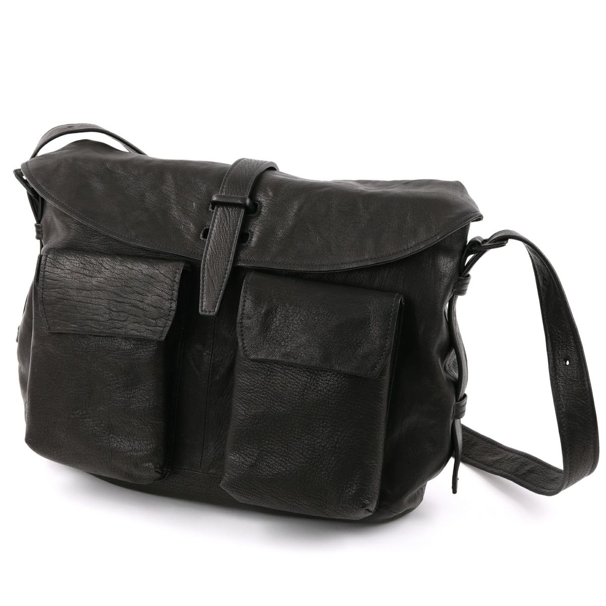 genten ゲンテン ゴートシュリンク ショルダーバッグ 44635