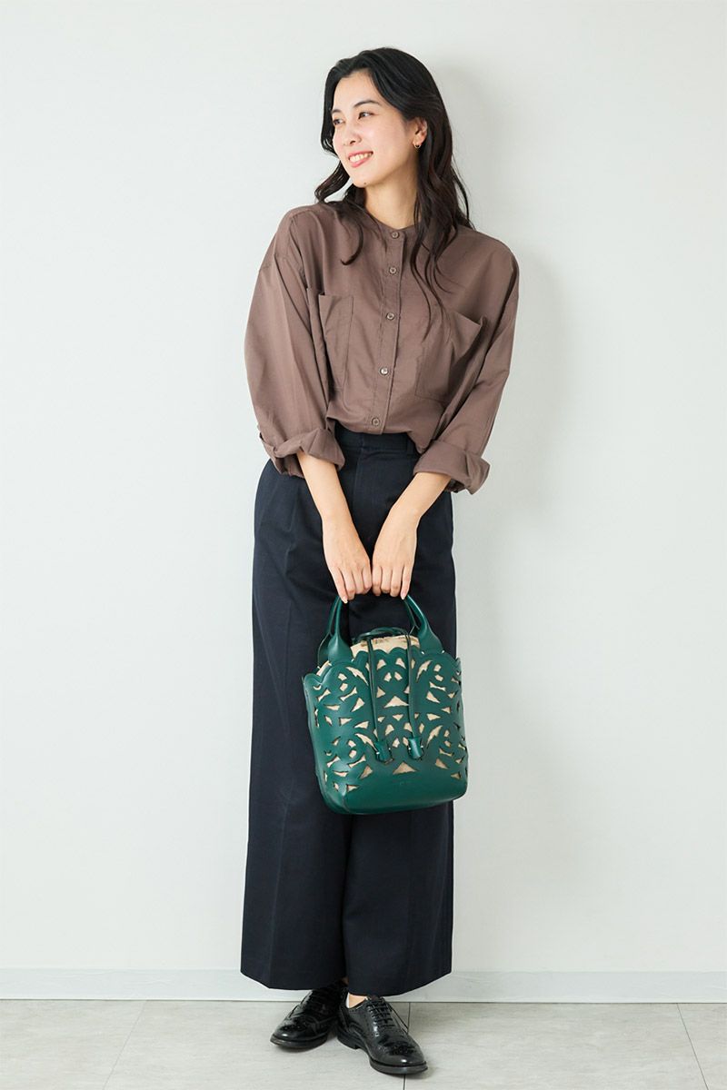 genten ゲンテン Garden cutwork ガーデンカットワーク トートバッグ 43951
