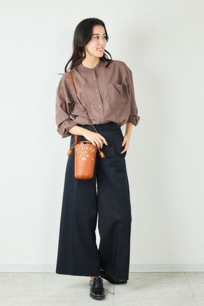 genten ゲンテン Garden cutwork ガーデンカットワーク ショルダーバッグ 43953