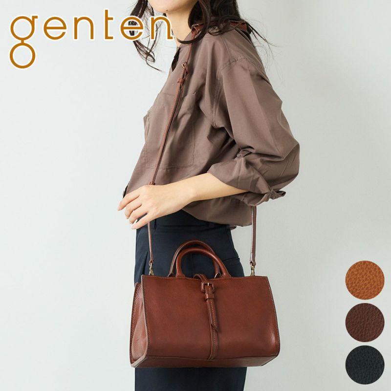 genten ゲンテン Tosca Superiore トスカスペリオーレ 2WAYショルダーバッグ 44525