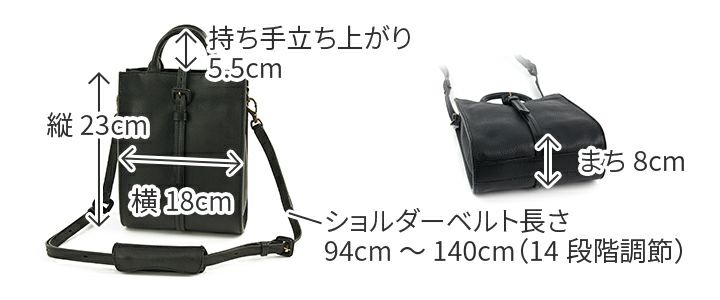 genten ゲンテン Tosca Superiore トスカスペリオーレ 2WAYショルダーバッグ 44526