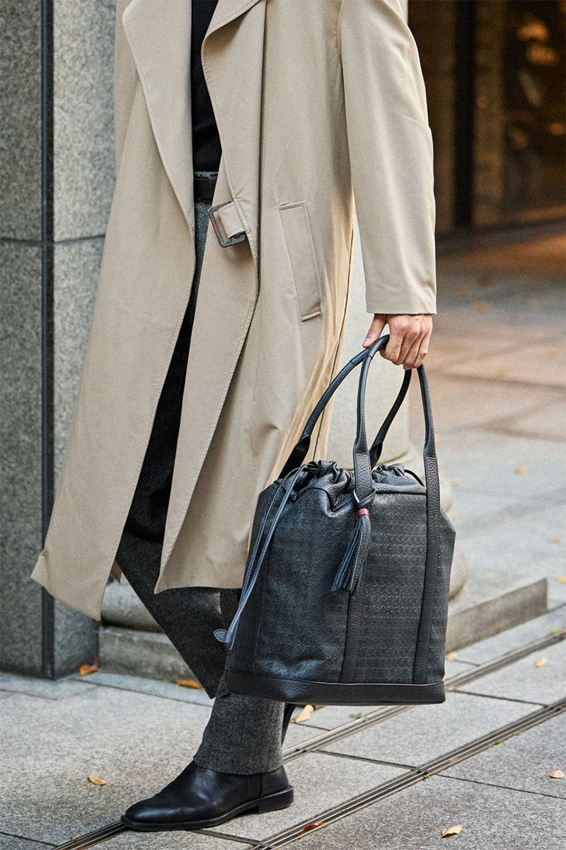 ACATE アカーテ BAMBINO バンビーノ 巾着トートバッグ ACT-BAMBINO FABRIC