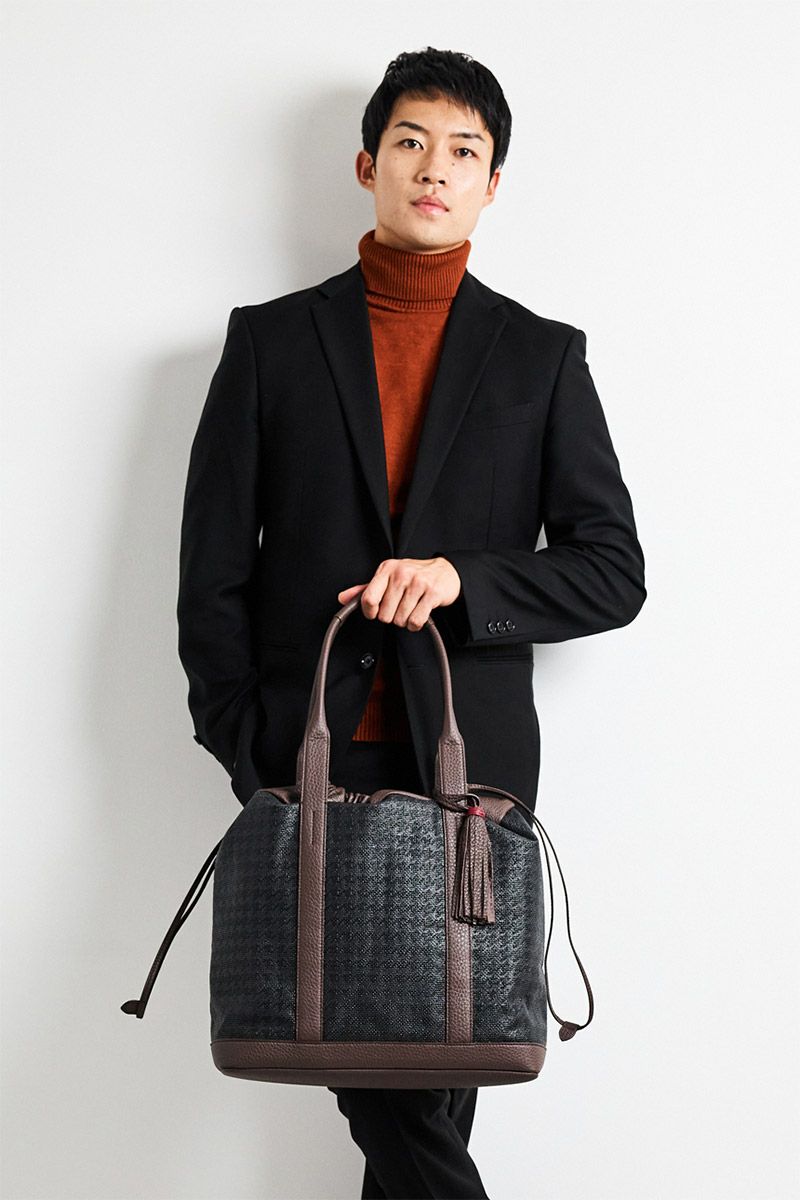 ACATE アカーテ BAMBINO バンビーノ 巾着トートバッグ ACT-BAMBINO FABRIC