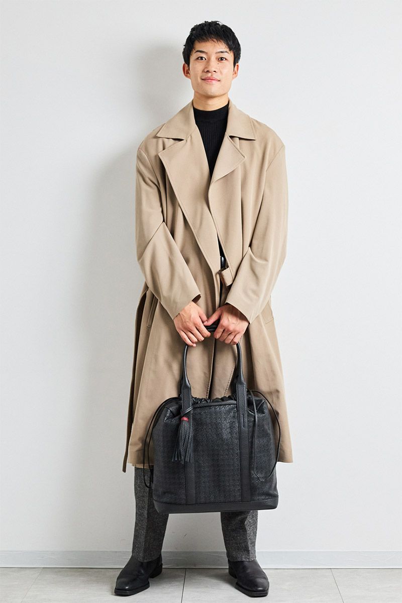 ACATE アカーテ BAMBINO バンビーノ 巾着トートバッグ ACT-BAMBINO FABRIC