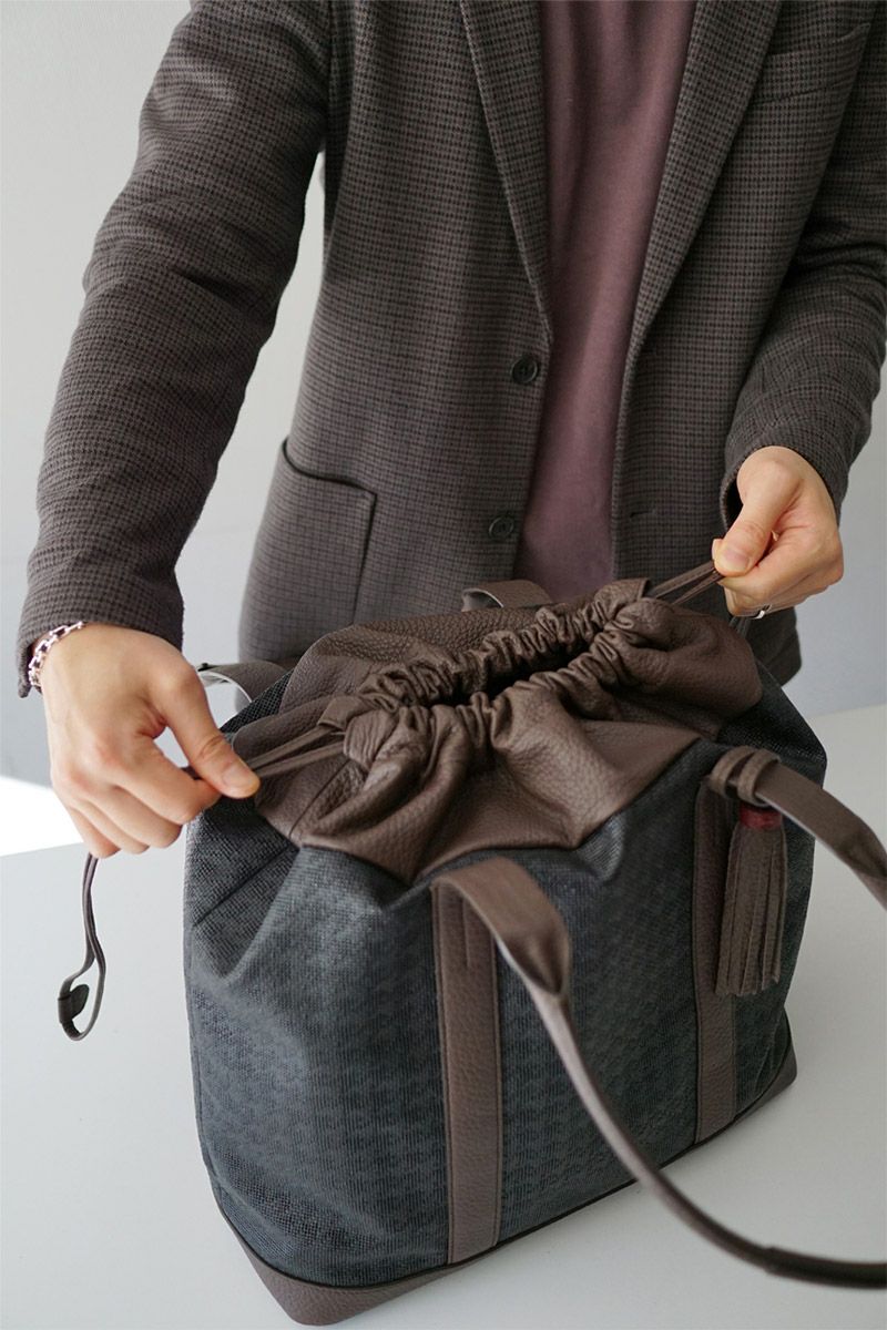 ACATE アカーテ BAMBINO バンビーノ 巾着トートバッグ ACT-BAMBINO FABRIC