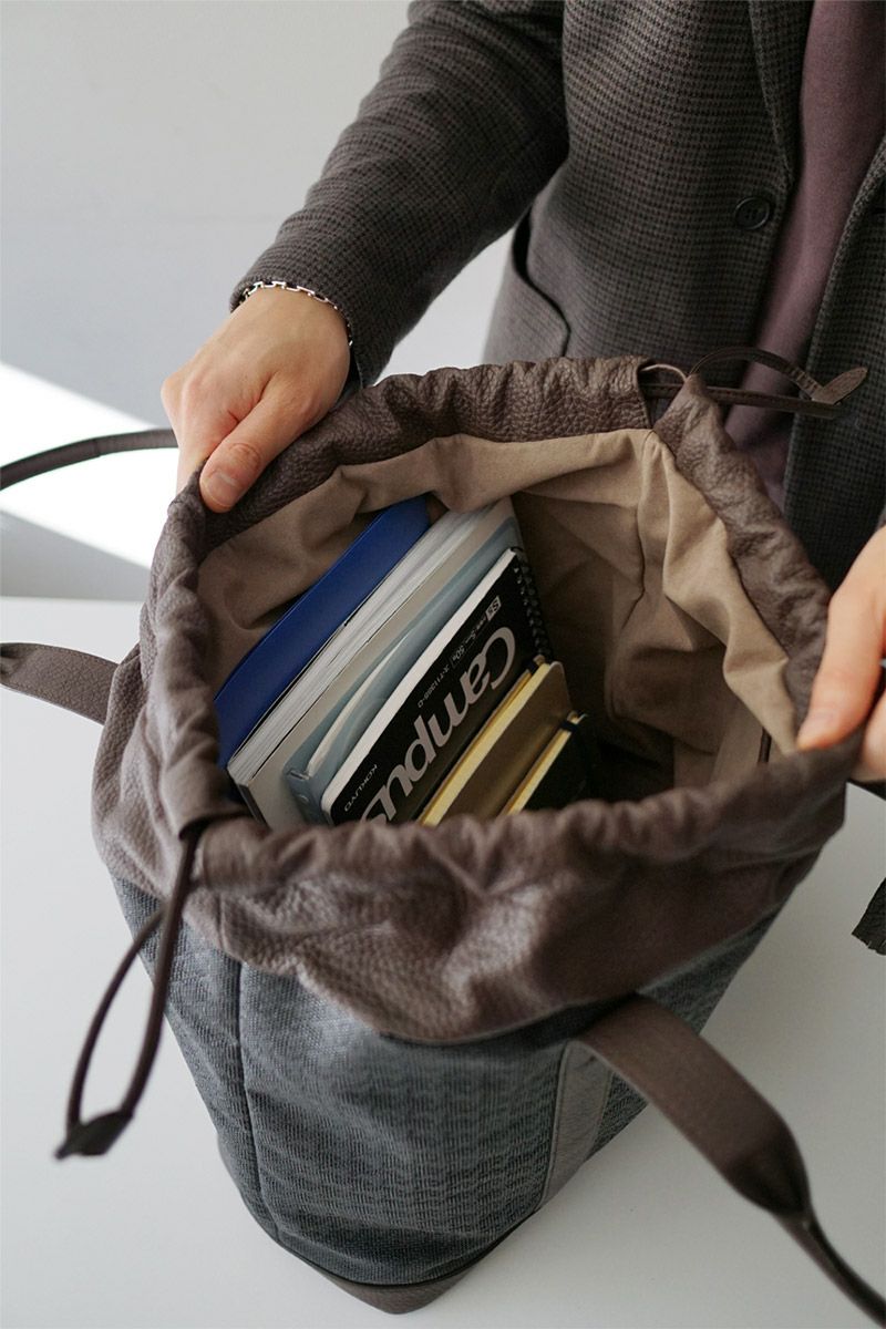 ACATE アカーテ BAMBINO バンビーノ 巾着トートバッグ ACT-BAMBINO FABRIC