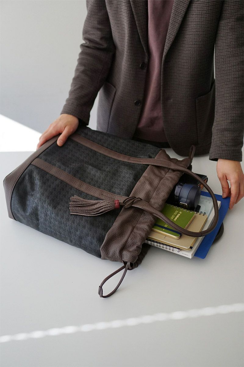ACATE アカーテ BAMBINO バンビーノ 巾着トートバッグ ACT-BAMBINO FABRIC