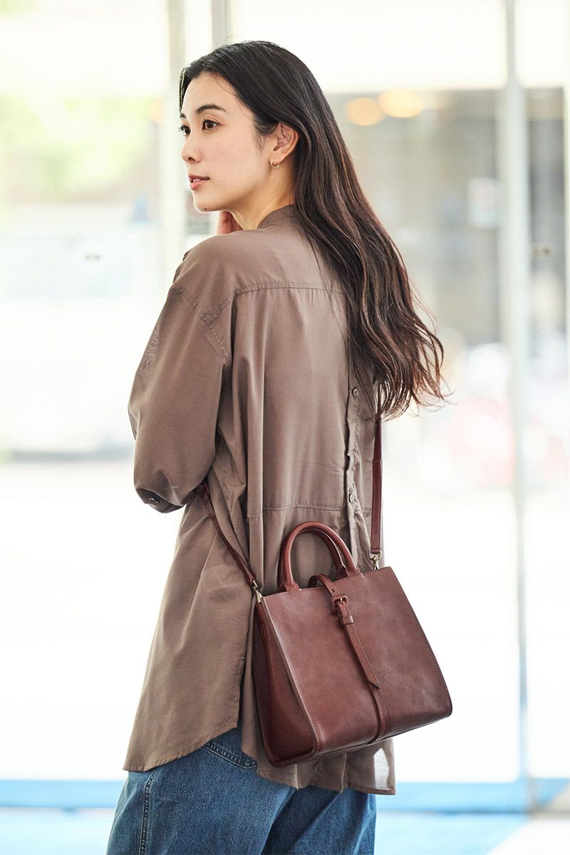 genten ゲンテン Tosca Superiore トスカスペリオーレ 2WAYトートバッグ 44529