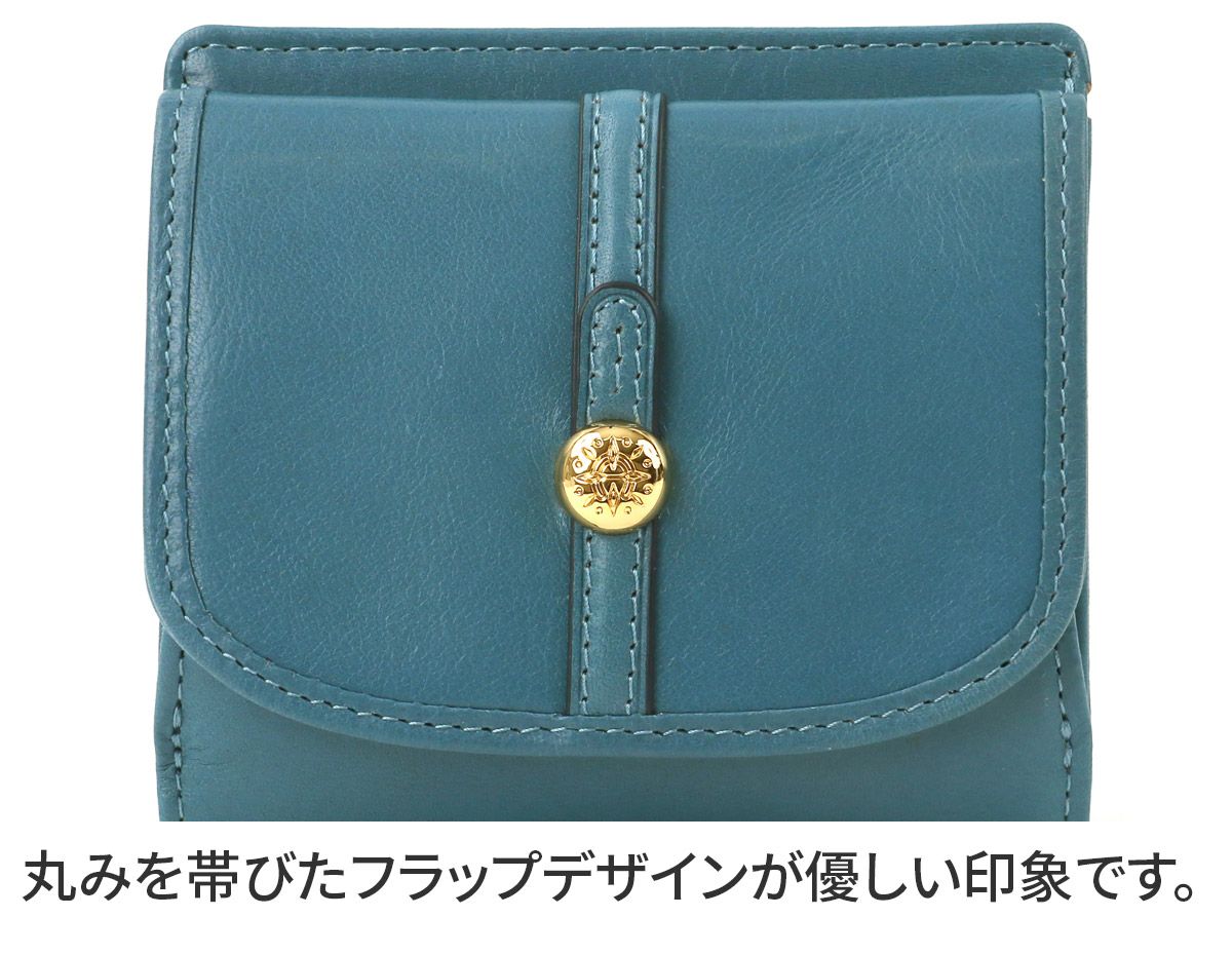 Dakota ダコタ クーポラ 小銭入れ付き二つ折り財布 0031720