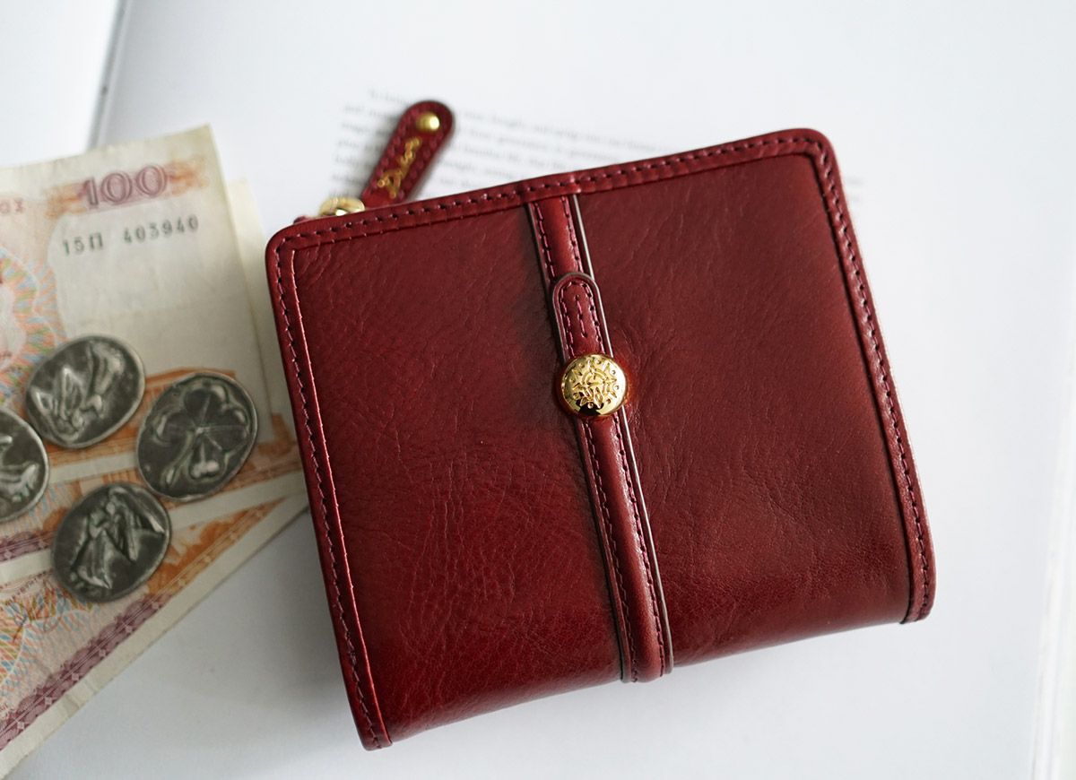 Dakota ダコタ クーポラ 小銭入れ付き二つ折り財布 0031721