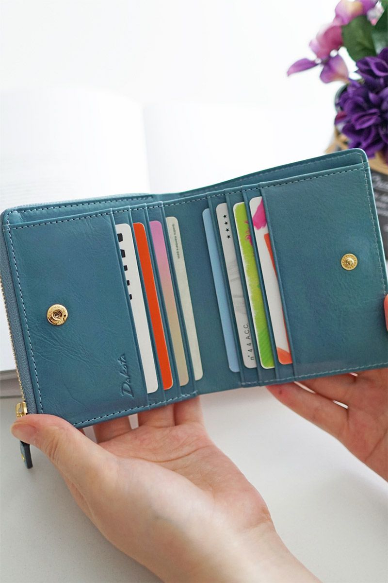 Dakota ダコタ クーポラ 小銭入れ付き二つ折り財布 0031721