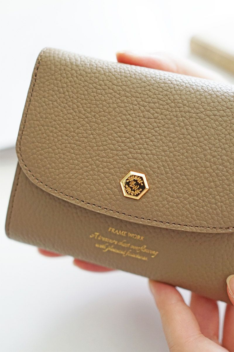 FRAME WORK フレームワーク クイック 小銭入れ付き二つ折り財布 0045061