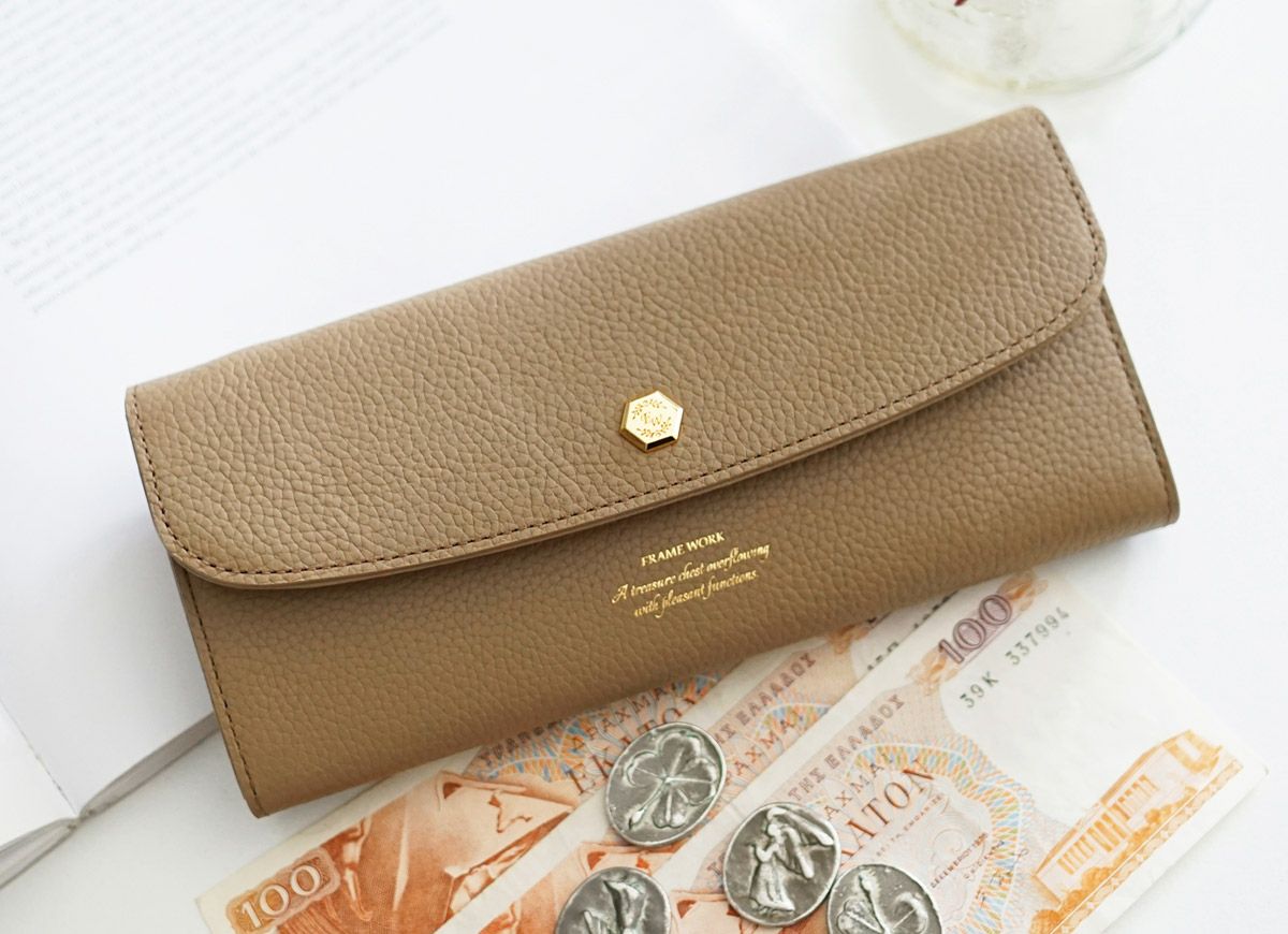 FRAME WORK フレームワーク クイック 小銭入れ付き長財布 0045062
