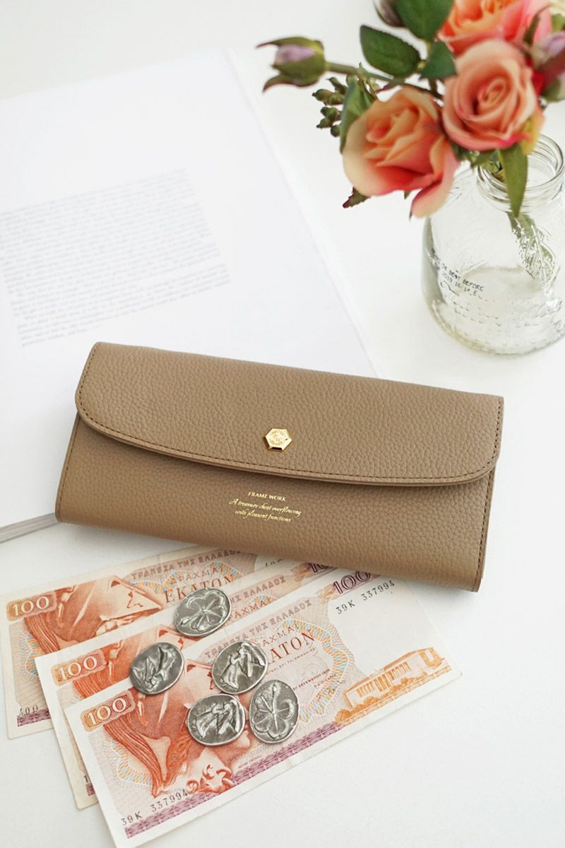 FRAME WORK フレームワーク クイック 小銭入れ付き長財布 0045062