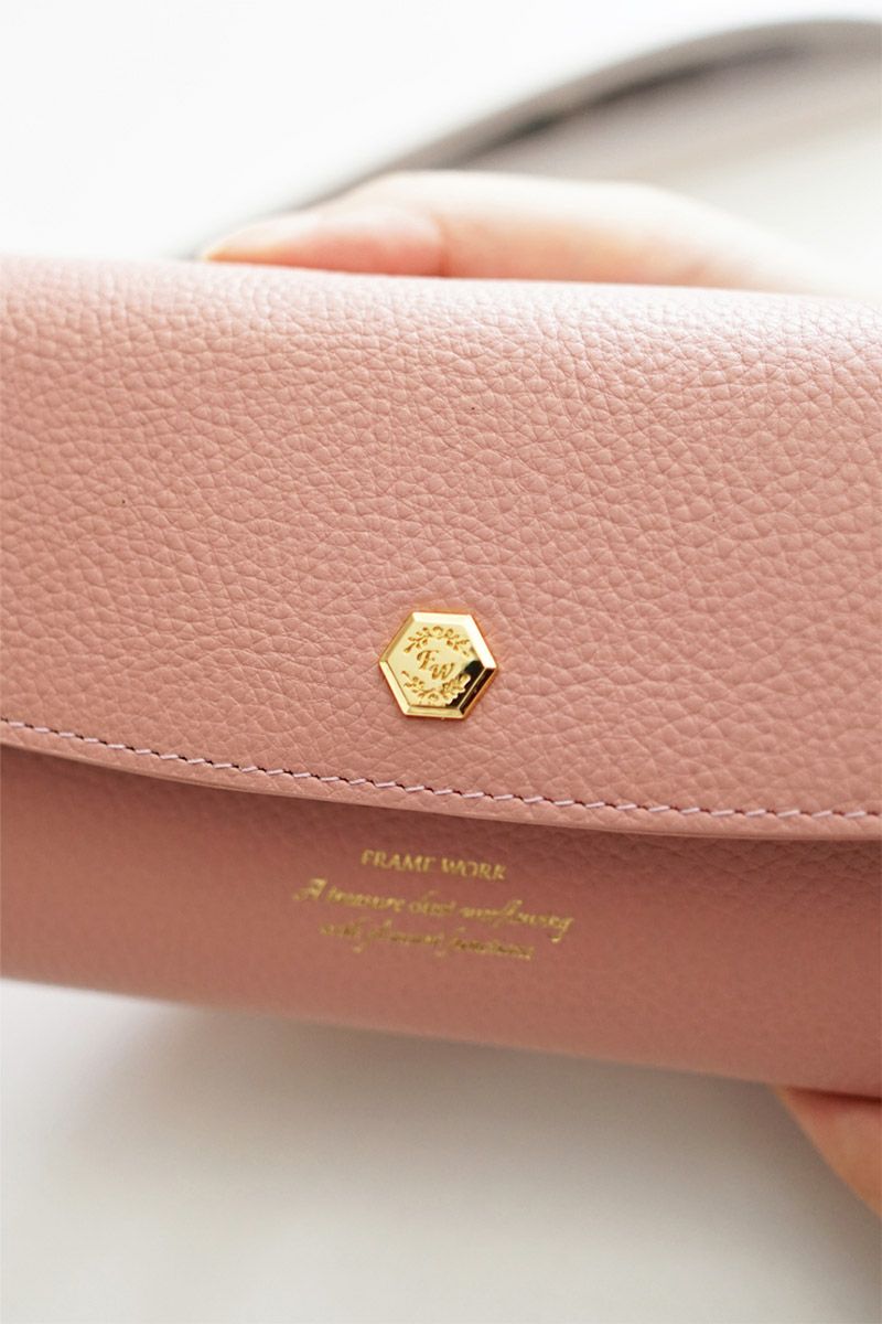 FRAME WORK フレームワーク クイック 小銭入れ付き長財布 0045062