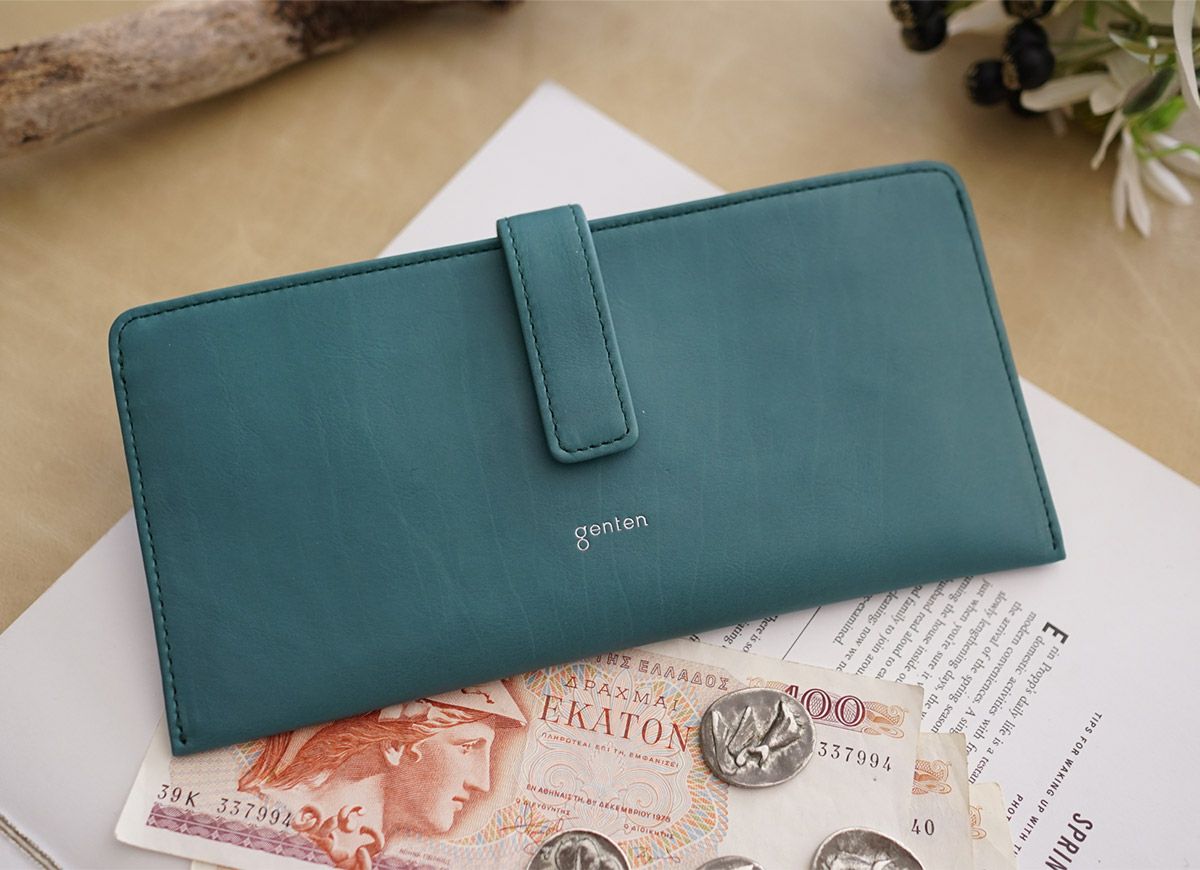 genten ゲンテン Pia ピア 薄型長財布 44645