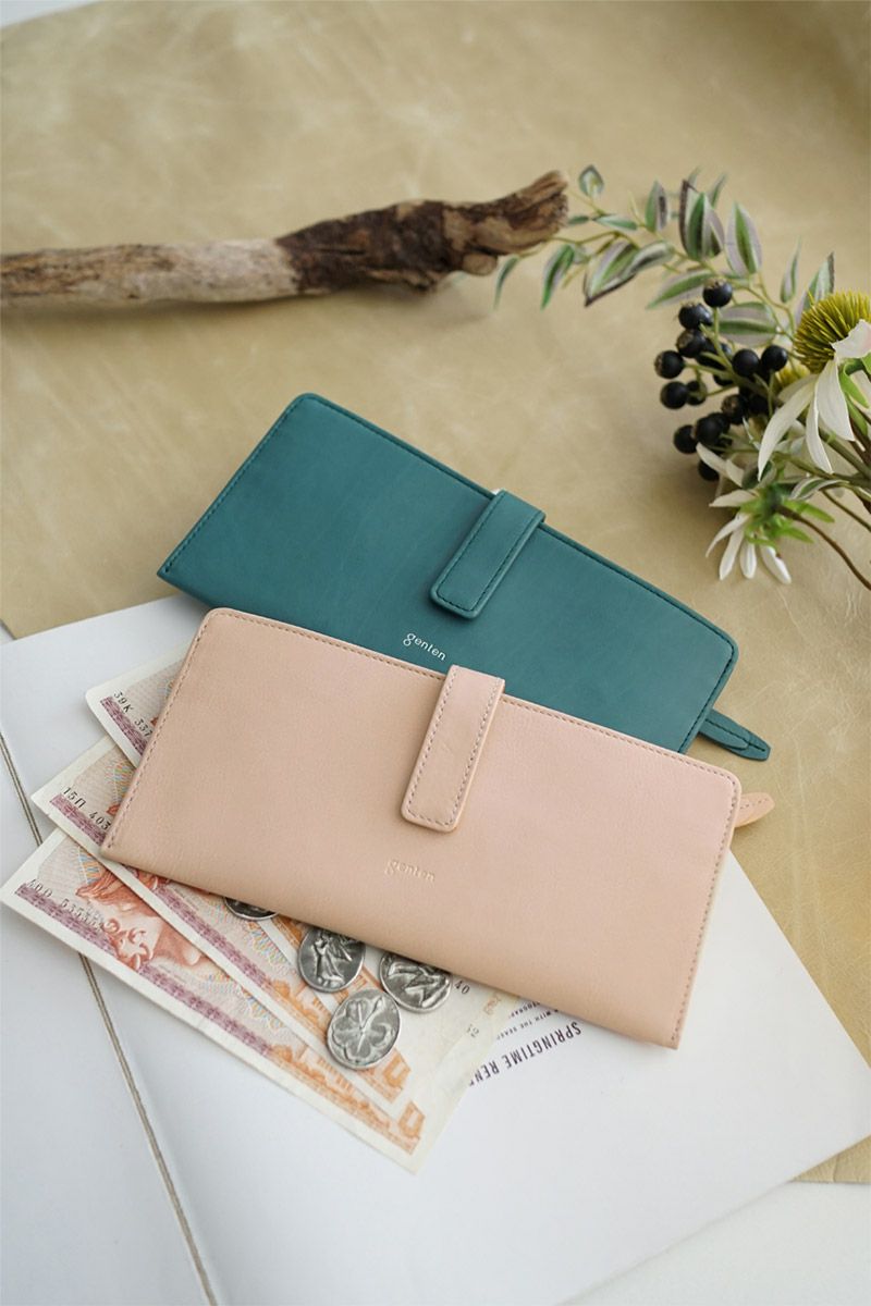 genten ゲンテン Pia ピア 薄型長財布 44645