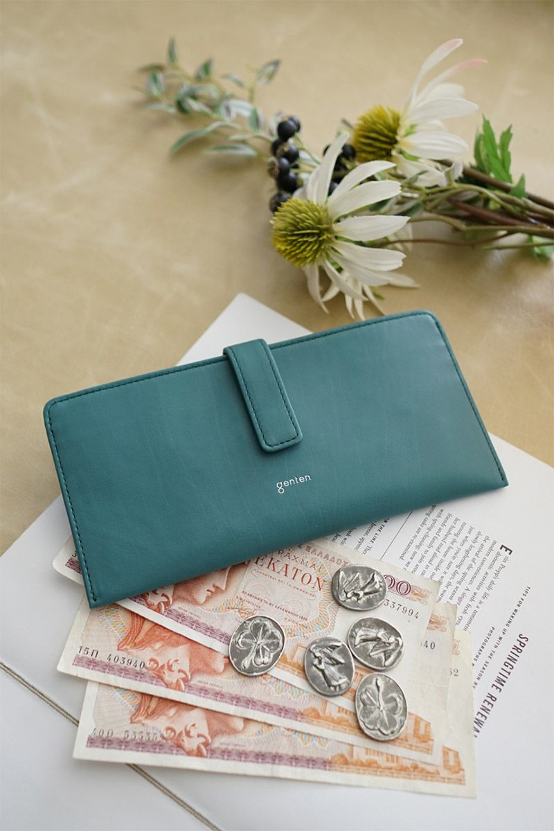 genten ゲンテン Pia ピア 薄型長財布 44645