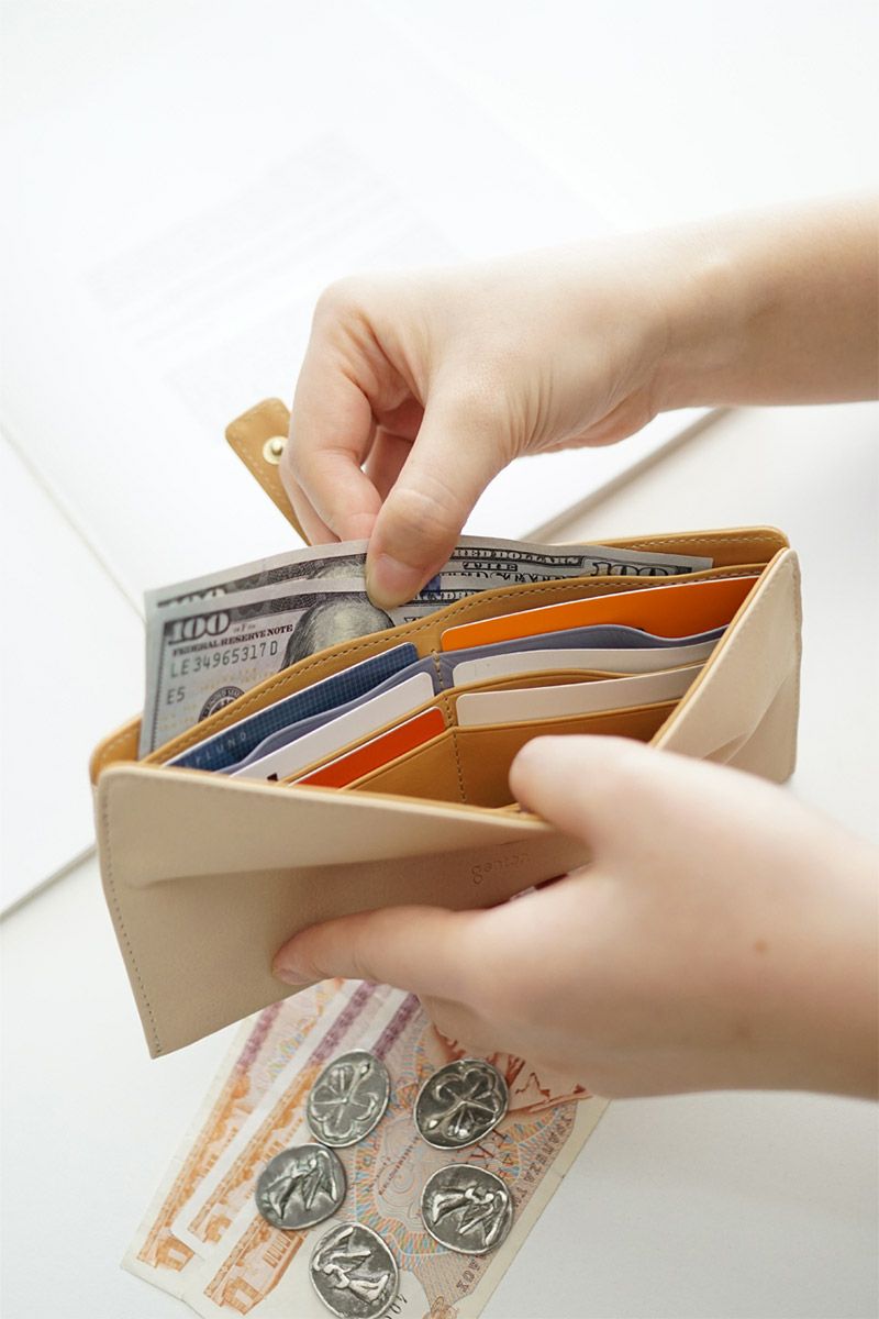 genten ゲンテン Pia ピア 薄型長財布 44645