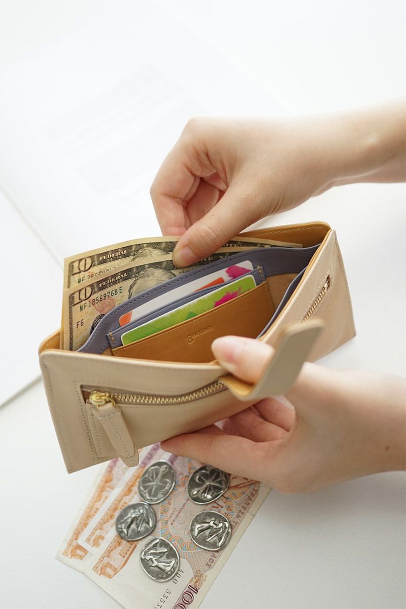 genten ゲンテン Pia ピア 薄型長財布 44645