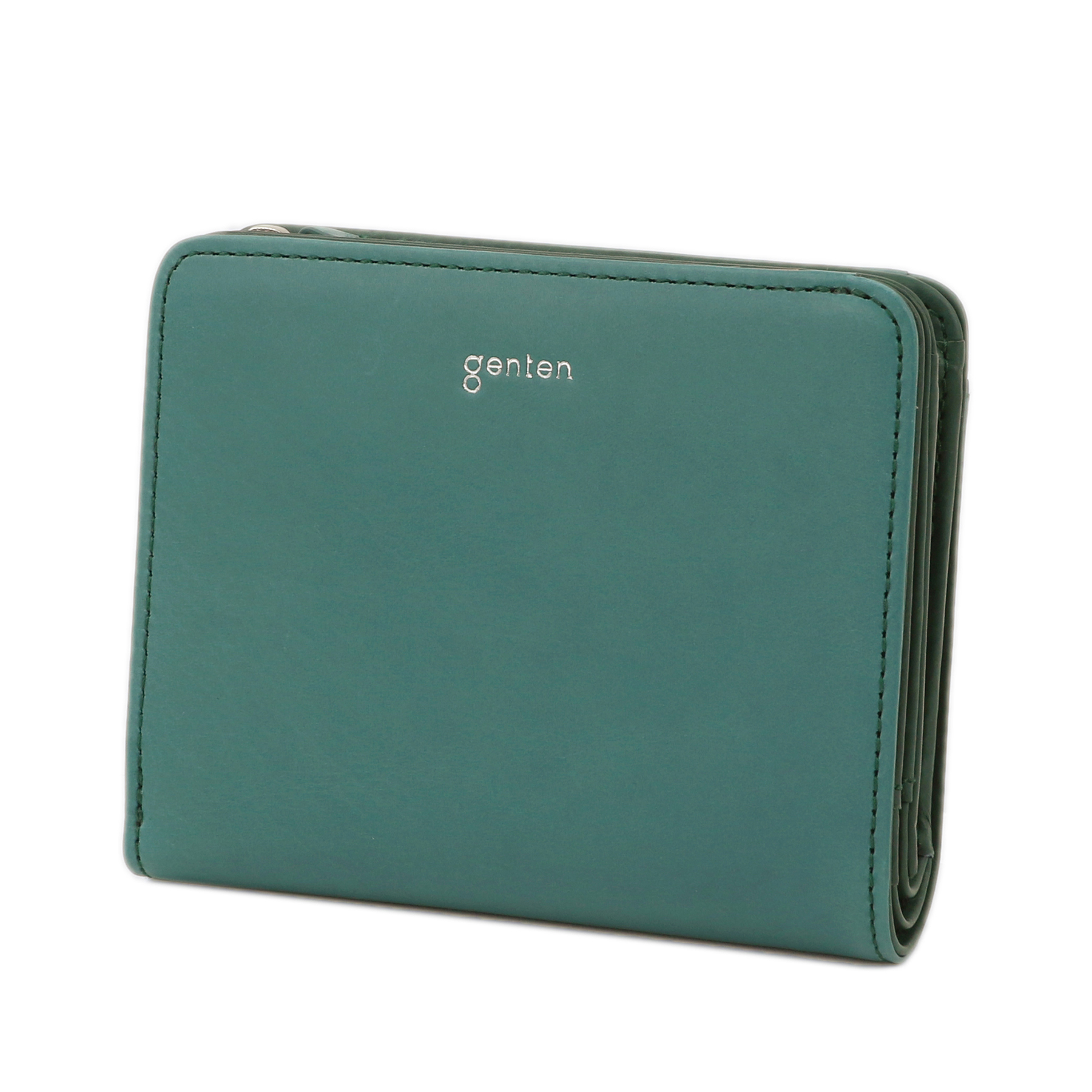 genten ゲンテン Pia ピア 小銭入れ付き二つ折り財布 44646