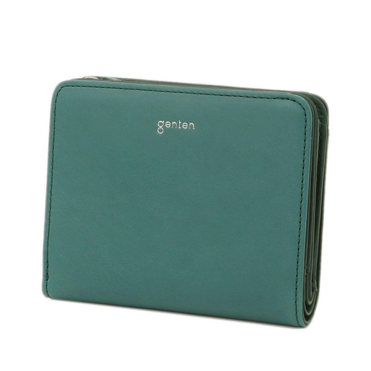 genten ゲンテン Pia ピア 小銭入れ付き二つ折り財布 44646