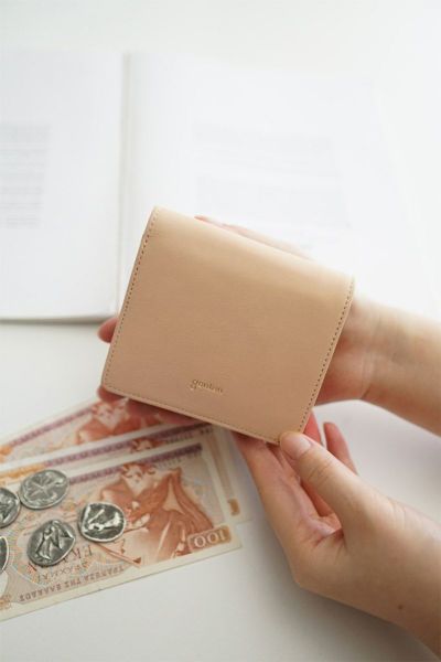 genten ゲンテン Pia ピア 小銭入れ付き二つ折り財布 44647