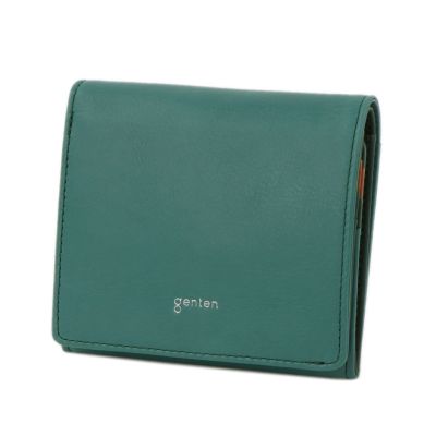 genten ゲンテン Pia ピア 小銭入れ付き二つ折り財布 44647