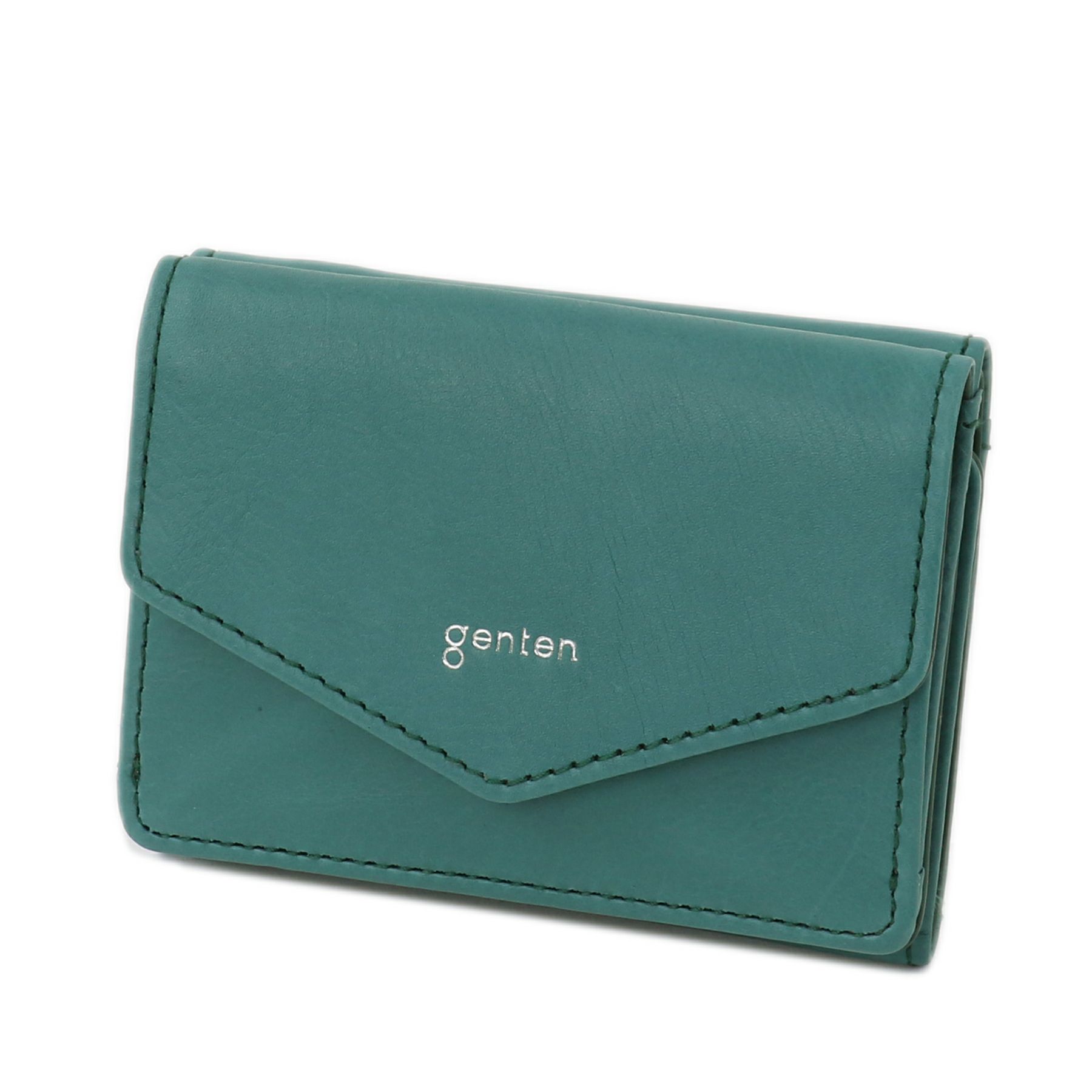 genten ゲンテン Pia ピア 小銭入れ付き三つ折り財布 44648