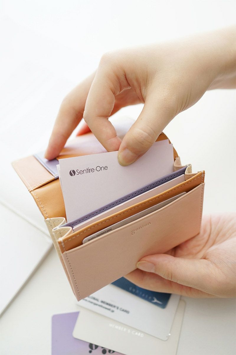 genten ゲンテン Pia ピア 名刺入れ 44649