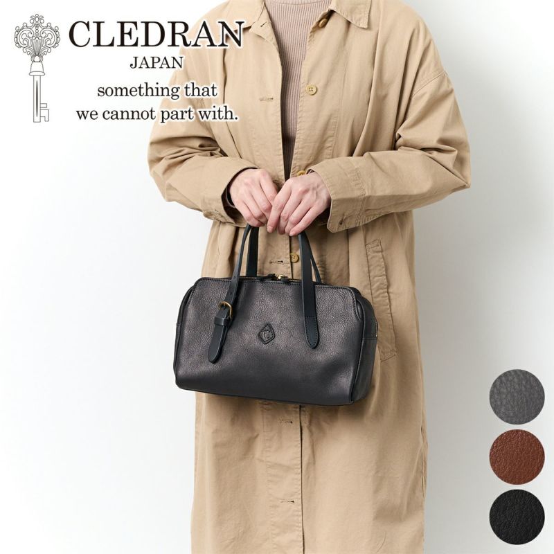 CLEDRAN クレドラン GALE ガレ ポケットボストンバッグ CR-CL3817