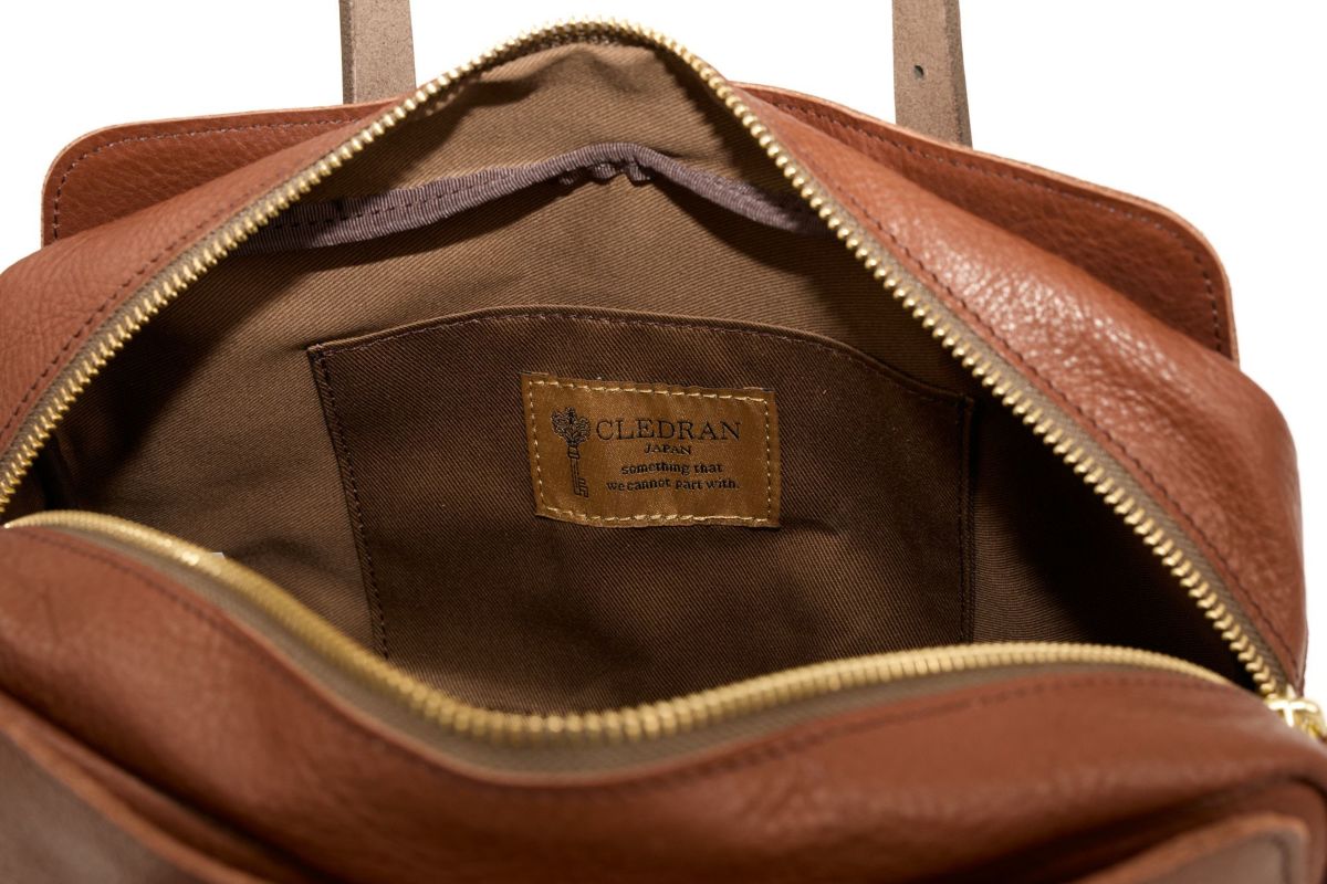 CLEDRAN クレドラン GALE ガレ ポケットボストンバッグ CR-CL3817
