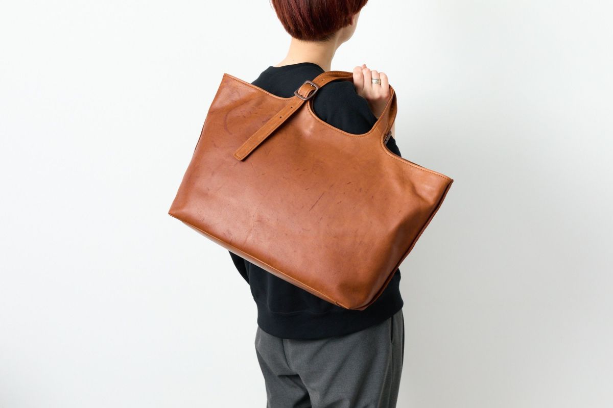 genten ゲンテン ホースレザーバッグ トートバッグ 44610