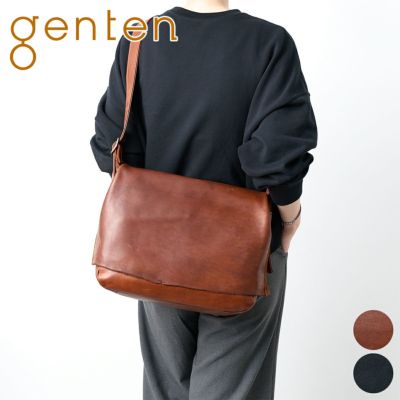 genten ゲンテン ホースレザーバッグ ショルダーバッグ 44612