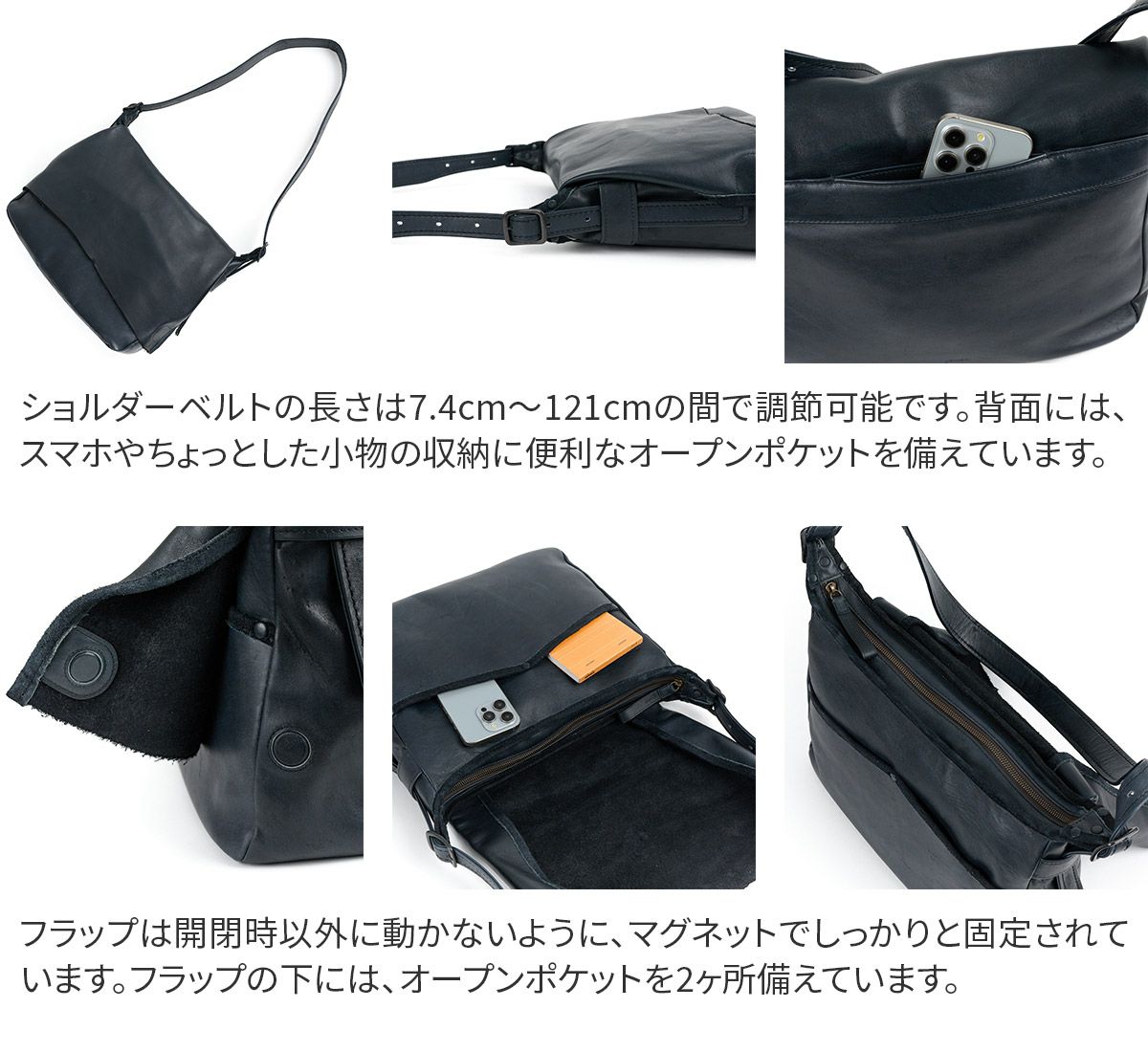 genten ゲンテン ホースレザーバッグ ショルダーバッグ 44612